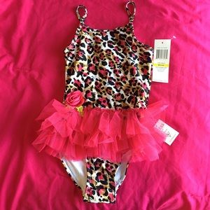 NWT Guess Kids Tankini Swimsuit 5/6! Retails $32